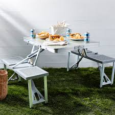 lightweight fold up picnic table