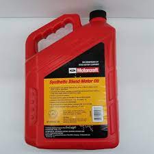 motorcraft synthetic blend motor oil