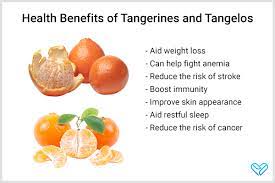 tangerine vs tangelo nutrition health