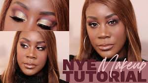 new years eve glam makeup tutorial