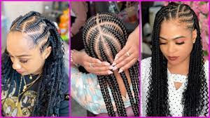 Ghana braids also known as banana cornrows, are created by using hair or extensions that touch the scalp. Hottest Ghana Braids 2021 Latest Stunning Ghanaian Braids Hairstyles To Check Out Youtube