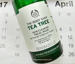 the body tea tree face wash review