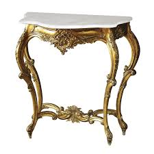 Gilt Versailles French Small Console