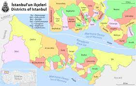 Istanbul rayli sistemler agi haritasi. Istanbul Ilce Ilceleri Ve Mahalleler Haritasi