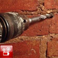 Drill Into Brick Or Mortar When Hanging