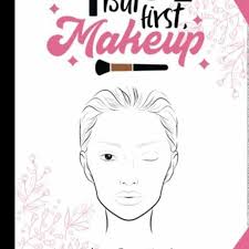 makeup face charts blank workbook