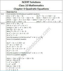 ncert solutions class 10 mathematics