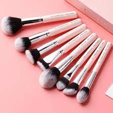 freyara professional makeup brushes set 25pcs complete collection glitter pink