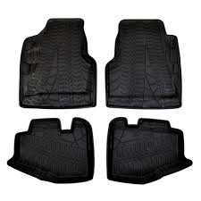 offroad floor mats front rear jeep
