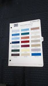Details About 1967 Plymouth Valiant Models Factory Color Chart Rm Automotive Paint