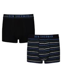 Ben Sherman Jungen Kinder 4er Pack Boxer Boxershorts Unterhose Unterwäsche 