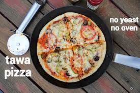 tawa pizza recipe veg pizza on tawa