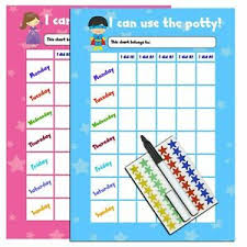 Details About Toilet Potty Training Reward Chart Boys Loo Girls Practice Toy