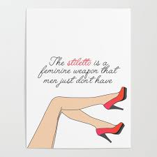 Motivational Quote About High Heels