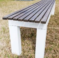 Build An Outdoor Bench In 1 Day