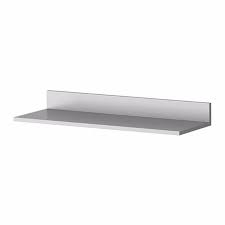 Ikea Limhamn Stainless Steel Wall Shelf