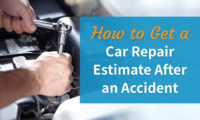 car repair estimate after an accident