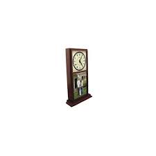 Mahogany Sublimation Mantle Clock Kit