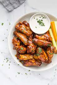 Air Fryer Bbq Wings gambar png