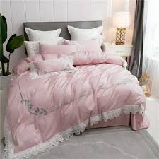 pink princess style bedding set