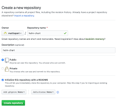 Create A Public Helm Chart Repository With Github Pages