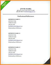 References Page Resume Foodcity Me