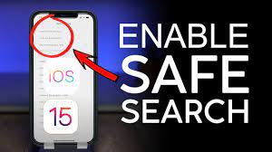 off safe search on iphone ipad ios