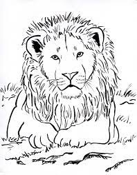 37+ lion coloring pages for printing and coloring. Lion Coloring Page Art Starts