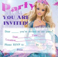 Give a birthday card with a special note for a special person, and let them know how much she check out our collection of barbie birthday card printable below. Barbie Birthday Invitation Card Free Printable Card Design Template