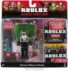 Prepare to face roblox's greatest villains, get ready to fly into action and save the day with this awesome heroic playset , or build your very own knight with your favourite weapons and armour, then vanquish your foes. Spielzeug Roblox Jailbreak Secret Agent New 2020 Action Spielfiguren