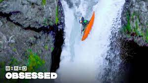 Watch How This Guy Paddles Kayaks Over Massive Waterfalls Obsessed gambar png