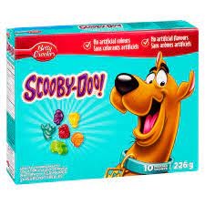 betty crocker scooby doo fruit snacks