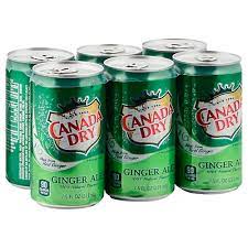 canada dry ginger ale 7 5 oz cans