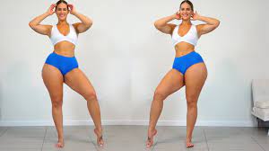 CURVY Fitness Girls Big Butt and Strong Legs Home Workout!! - YouTube