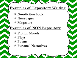 Examples linguistic features reference why they turn to the sea as the job opportunity is increasing limited on the land, more and more young man are turning to the sea for. Expository Writing What Is Expository Writing Writing Used To Explain Describe Give Information The Creator Of An Expository Text Cannot Assume Ppt Download