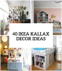 40 Ikea Kallax Shelf Décor Ideas And