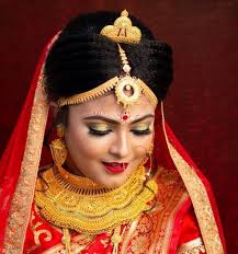 types of bridal makeup for the queen in