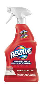 resolve carpet ru stain remover