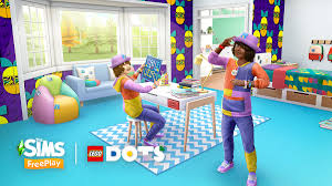 the sims freeplay and lego dots team