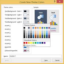 Creating Custom Color And Font Sets Understanding Themes In
