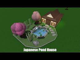 Bloxburg Japanese Pond House