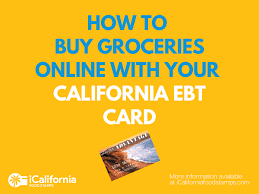 Bring proof of identity with you. How To Buy Groceries Online With California Ebt California Food Stamps Help
