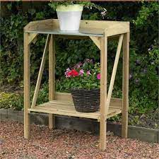 kingfisher wooden potting table free