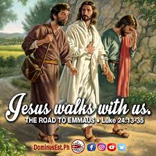 Dominus Est - Jesus walks with us. He never leaves us.... | Facebook