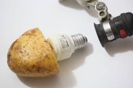 Remove A Broken Light Bulb With A Potato Random Light