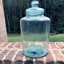 5 Gallon Glass Beverage Dispenser Jar