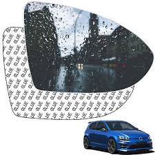 rear view wing mirror convex glass