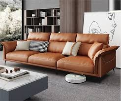 China Customized Caramel Coloured Sofa