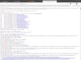 how to view the source code of a web page