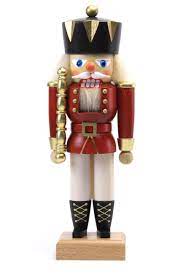 Amazon.co.jp: クリスチャンウルプリヒト くるみ割り人形 赤の王様 27.5cm ドイツ製 32645 : おもちゃ